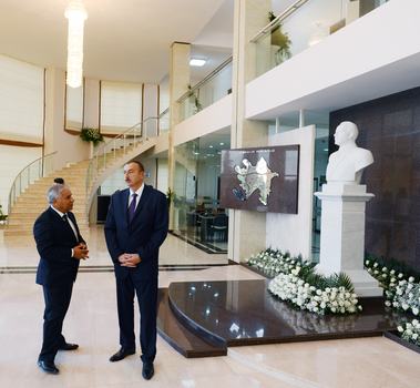 Zərdabda Heydər Əliyev Mərkəzi istifadəyə verilib (FOTO)