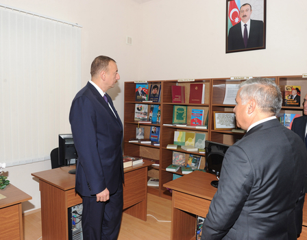 Azərbaycan Prezidenti Zərdabda Gənclər Mərkəzinin açılışında iştirak edib (FOTO)