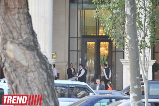 Şakira məşq üçün "Bakı Kristal Zalı"na gedib (FOTO)