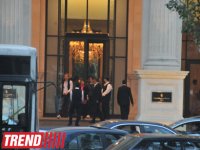Şakira məşq üçün "Bakı Kristal Zalı"na gedib (FOTO)
