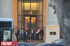 Şakira məşq üçün "Bakı Kristal Zalı"na gedib (FOTO)