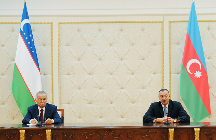 Prezident İlham Əliyev: Azərbaycan və Özbəkistan arasında münasibətlər çox dinamik, effektiv və səmərəli inkişaf edir (FOTO)