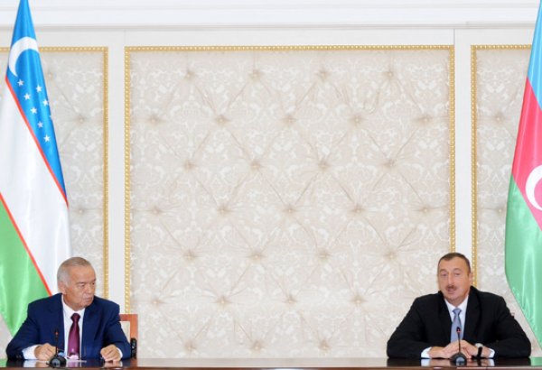 Prezident İlham Əliyev: Azərbaycan və Özbəkistan arasında münasibətlər çox dinamik, effektiv və səmərəli inkişaf edir (FOTO)