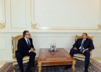 Azərbaycan Prezidenti Misir, Litva və İranın səfirlərinin etimadnaməsini qəbul edib (FOTO)