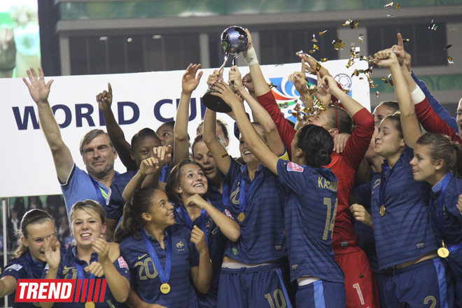Fransa yığması FIFA U-17 qadınlararası dünya çempionatının qalibi olub (FOTO)
