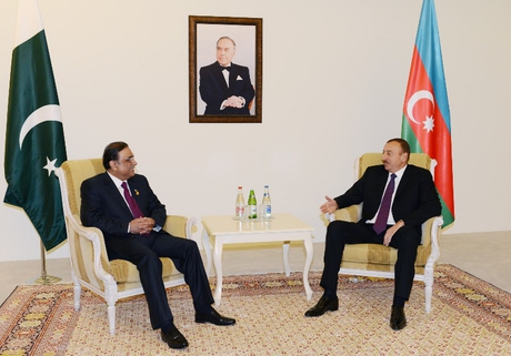İlham Əliyevin Tacikistan və Pakistan prezidentləri ilə görüşü olub (FOTO)