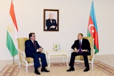 İlham Əliyevin Tacikistan və Pakistan prezidentləri ilə görüşü olub (FOTO)