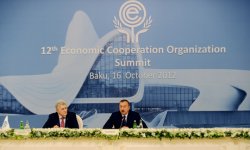 Bakıda İqtisadi Əməkdaşlıq Təşkilatının XII zirvə toplantısı keçirilib (FOTO)