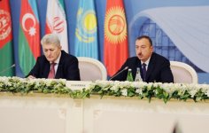 Bakıda İqtisadi Əməkdaşlıq Təşkilatının XII zirvə toplantısı keçirilib (FOTO)