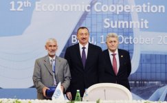 Bakıda İqtisadi Əməkdaşlıq Təşkilatının XII zirvə toplantısı keçirilib (FOTO)