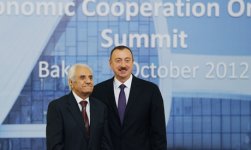 Bakıda İqtisadi Əməkdaşlıq Təşkilatının XII zirvə toplantısı keçirilib (FOTO)