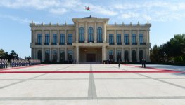Bosniya və Herseqovinanın Rəyasət Heyətinin Sədrinin rəsmi qarşılanma mərasimi olub (FOTO)