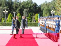Bosniya və Herseqovinanın Rəyasət Heyətinin Sədrinin rəsmi qarşılanma mərasimi olub (FOTO)