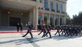 Bosniya və Herseqovinanın Rəyasət Heyətinin Sədrinin rəsmi qarşılanma mərasimi olub (FOTO)