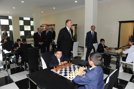 İmişlidə Şahmat Məktəbinin açılışı olub (FOTO)