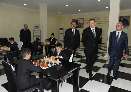 İmişlidə Şahmat Məktəbinin açılışı olub (FOTO)