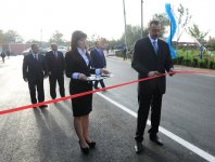 İlham Əliyev Beyləqan-Kəbirli-Baharabad avtomobil yolunun açılışında iştirak edib (FOTO) (ƏLAVƏ OLUNUB)