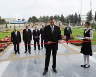 İlham Əliyev İmişlidə Heydər Əliyev Mərkəzinin açılışında iştirak edib (FOTO)