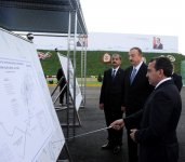 İlham Əliyev İmişli şəhər su anbarları kompleksinin istifadəyə verilməsi mərasimində iştirak edib (FOTO)