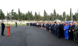 İlham Əliyev İmişli şəhər su anbarları kompleksinin istifadəyə verilməsi mərasimində iştirak edib (FOTO)