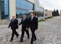 Prezident İlham Əliyev Saatlıda Gənclər Mərkəzinin açılışında iştirak edib (FOTO)