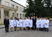 Prezident İlham Əliyev: Bütövlükdə Azərbaycanın səhiyyə sistemində köklü dəyişikliklər, islahatlar aparılır (FOTO)