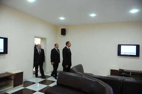 Prezident İlham Əliyev Saatlıda Gənclər Mərkəzinin açılışında iştirak edib (FOTO)