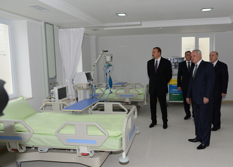 Prezident İlham Əliyev: Bütövlükdə Azərbaycanın səhiyyə sistemində köklü dəyişikliklər, islahatlar aparılır (FOTO)