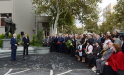 Azərbaycan Prezidenti İlham Əliyev Bülbülün xatirəsinə ucaldılmış abidənin açılışında iştirak edib (FOTO)