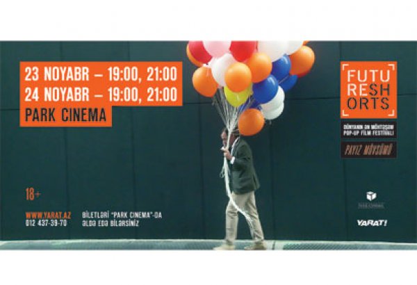 Bakıda Future Shorts Festivalı çərçivəsində bir sıra filmlərin nümayişi keçiriləcək