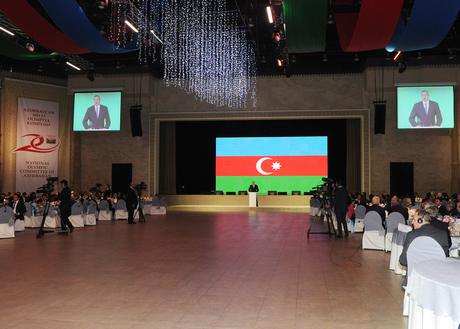 Prezident İlham Əliyev: Dövlət siyasətinin nəticəsidir ki, bu gün Azərbaycanı dünya birliyinə idman dövləti kimi təqdim edə bilirik  (FOTO)