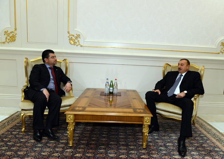 Prezident İlham Əliyev bir sıra ölkələrin səfirlərinin etimadnamələrini qəbul edib (FOTO)