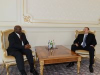 Prezident İlham Əliyev bir sıra ölkələrin səfirlərinin etimadnamələrini qəbul edib (FOTO)