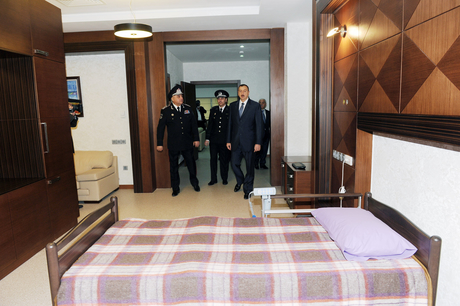 Prezident İlham Əliyev Milli Təhlükəsizlik Nazirliyinin hərbi hospitalının açılışında iştirak edib (FOTO)