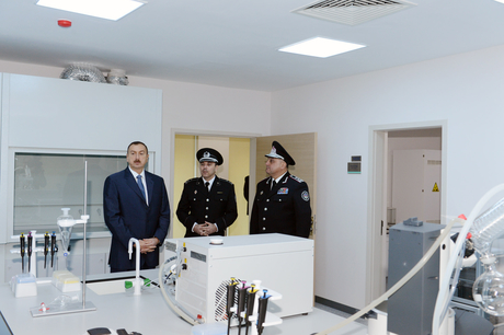 Prezident İlham Əliyev Milli Təhlükəsizlik Nazirliyinin hərbi hospitalının açılışında iştirak edib (FOTO)