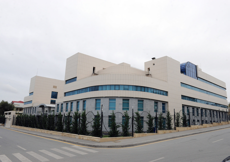 Prezident İlham Əliyev Milli Təhlükəsizlik Nazirliyinin hərbi hospitalının açılışında iştirak edib (FOTO)
