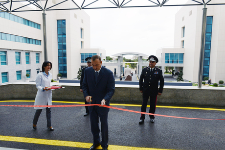 Prezident İlham Əliyev Milli Təhlükəsizlik Nazirliyinin hərbi hospitalının açılışında iştirak edib (FOTO)