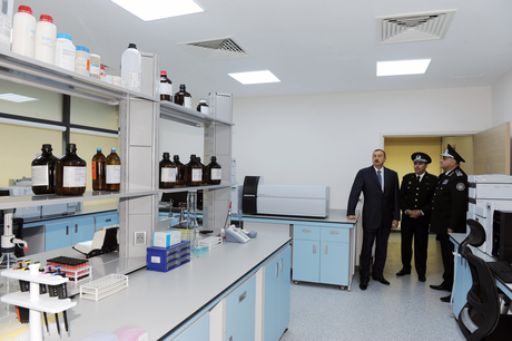 Prezident İlham Əliyev Milli Təhlükəsizlik Nazirliyinin hərbi hospitalının açılışında iştirak edib (FOTO)