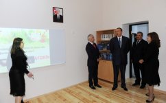 Prezident İlham Əliyev Bakıda 173 nömrəli tam orta məktəbin əsaslı təmir işlərindən sonrakı vəziyyəti ilə tanış olub (FOTO)