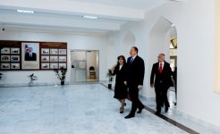 Prezident İlham Əliyev Bakıda 173 nömrəli tam orta məktəbin əsaslı təmir işlərindən sonrakı vəziyyəti ilə tanış olub (FOTO)