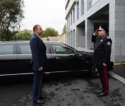 Prezident İlham Əliyev Milli Təhlükəsizlik Nazirliyinin hərbi hospitalının açılışında iştirak edib (FOTO)