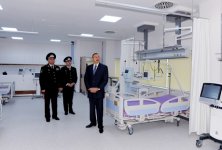 Prezident İlham Əliyev Milli Təhlükəsizlik Nazirliyinin hərbi hospitalının açılışında iştirak edib (FOTO)