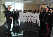 Prezident İlham Əliyev Milli Təhlükəsizlik Nazirliyinin hərbi hospitalının açılışında iştirak edib (FOTO)