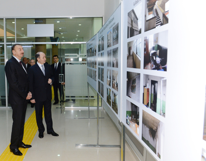 Prezident İlham Əliyev Yasamal Rayon Məhkəməsinin yeni inzibati binasının açılışında iştirak edib (FOTO)