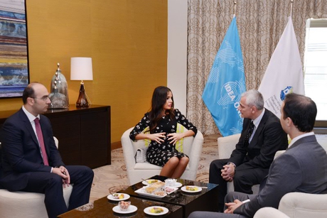 Leyla Əliyeva: Azərbaycanda ekoloji proqramlara və layihələrə böyük diqqət yetirilir (FOTO)