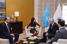 Leyla Əliyeva: Azərbaycanda ekoloji proqramlara və layihələrə böyük diqqət yetirilir (FOTO)