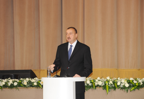 Prezident İlham Əliyev: Azərbaycanın siyasi arenasında bizə rəqib olan siyasi qüvvə yoxdur (ƏLAVƏ OLUNUB)(FOTO)