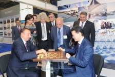 Azərbaycan Prezidenti və xanımı Bakıda keçirilən sərgilərlə tanış olublar (FOTO) (ƏLAVƏ OLUNUB)