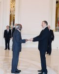 İlham Əliyev bir sıra ölkələrin Azərbaycanda yeni təyin olunmuş səfirlərinin etimadnaməsini qəbul edib (ƏLAVƏ OLUNUB-2)