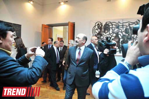 Bakıda "Alüminium" V Beynəlxalq Müasir İncəsənət Biennalesinin açılışı olub (FOTO)